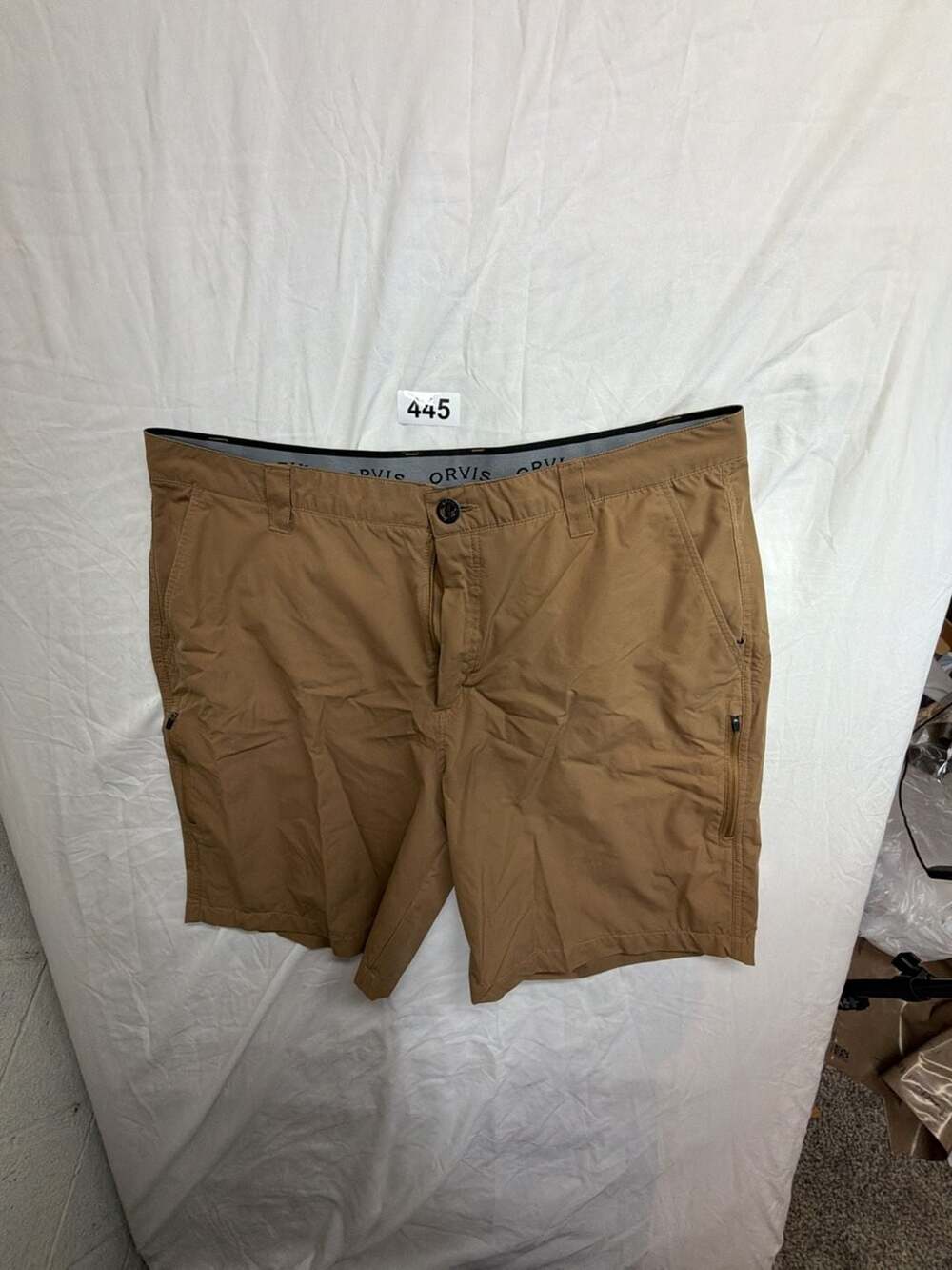 Orvis Tech Short Size 38 Brown Stretch